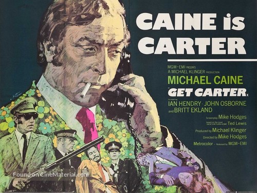 Get Carter - British Movie Poster