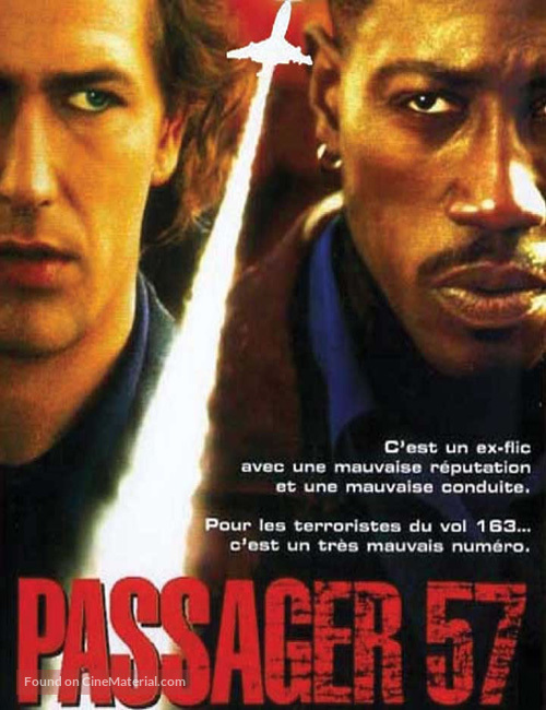 Passenger 57 - French poster