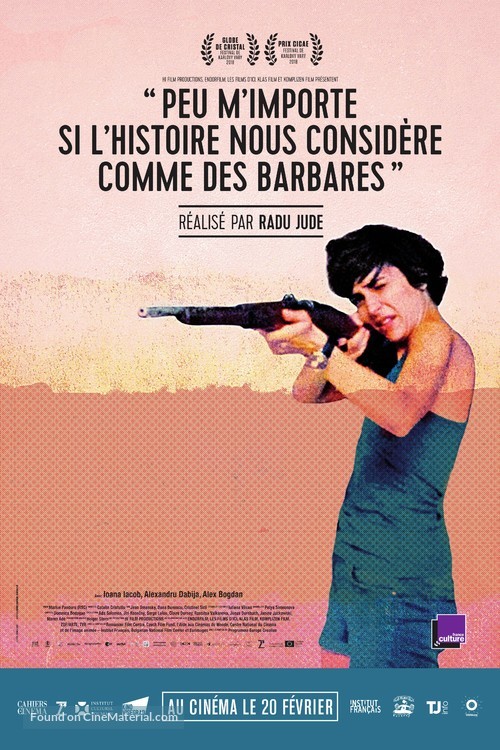 &Icirc;mi este indiferent daca &icirc;n istorie vom intra ca barbari - French Movie Poster