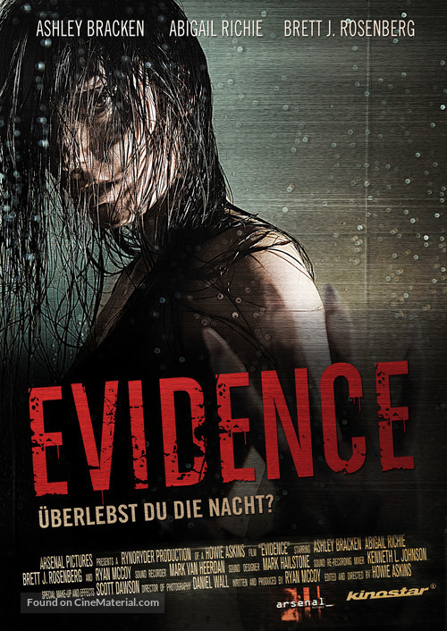Evidence - German Movie Poster