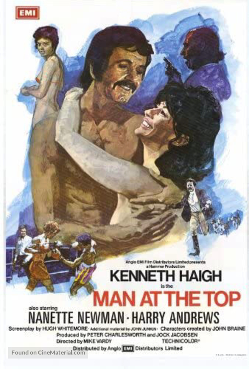 Man at the Top - British Movie Poster