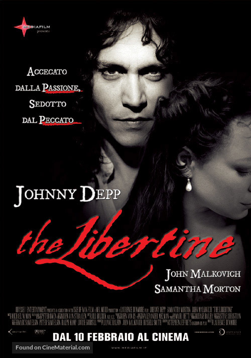 The Libertine - Italian Movie Poster