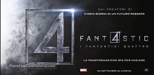 Fantastic Four - Italian Movie Poster