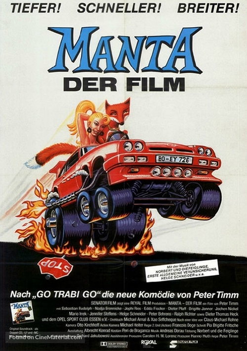 Manta - Der Film - German Movie Poster