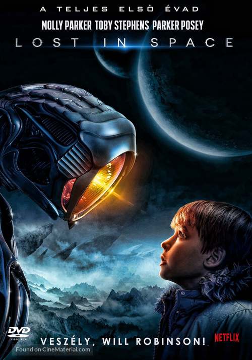 &quot;Lost in Space&quot; - Hungarian DVD movie cover
