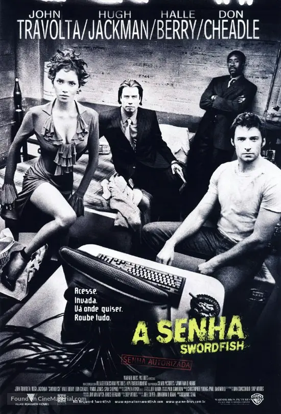 Swordfish - Brazilian Movie Poster