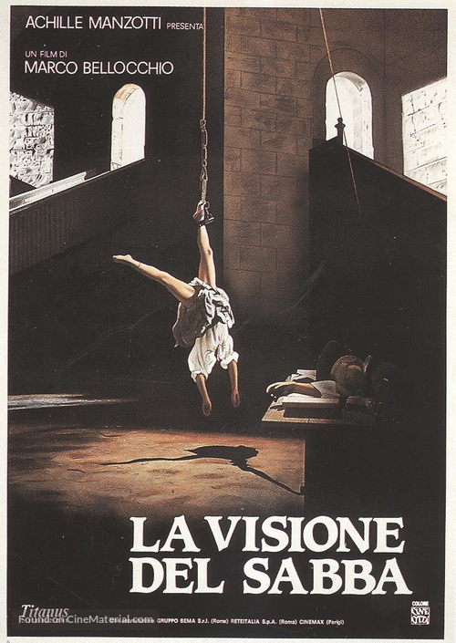 La visione del sabba - Italian Movie Poster