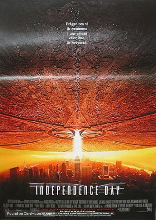 Independence Day - Swedish Movie Poster