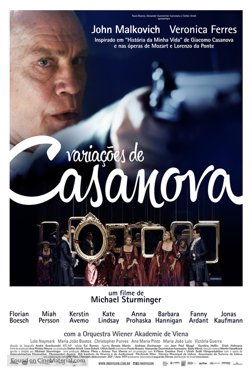 Casanova Variations - Brazilian Movie Poster