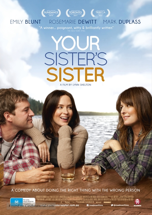 Your Sister&#039;s Sister - Australian Movie Poster