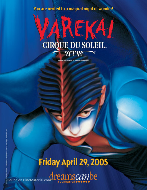 Cirque du Soleil: Varekai - Canadian Movie Poster