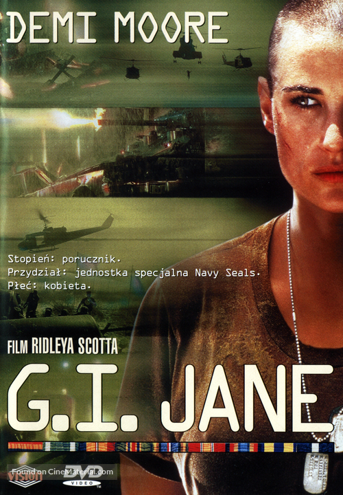 G.I. Jane - Polish DVD movie cover