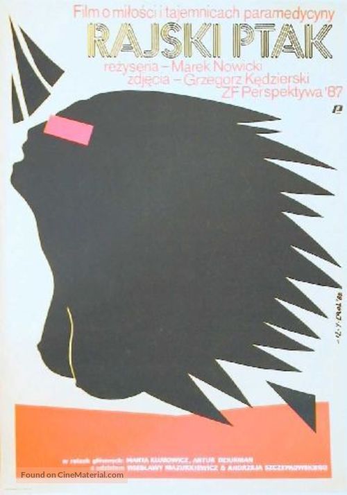Rajski ptak - Polish Movie Poster