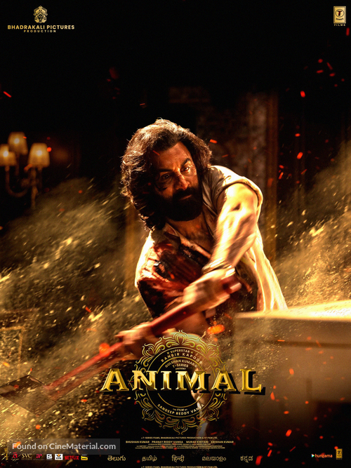 Animal - Indian Movie Poster