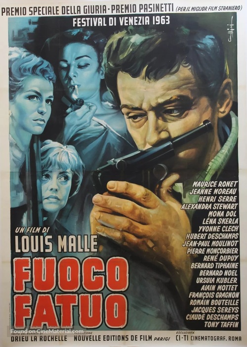 Le feu follet - Italian Movie Poster