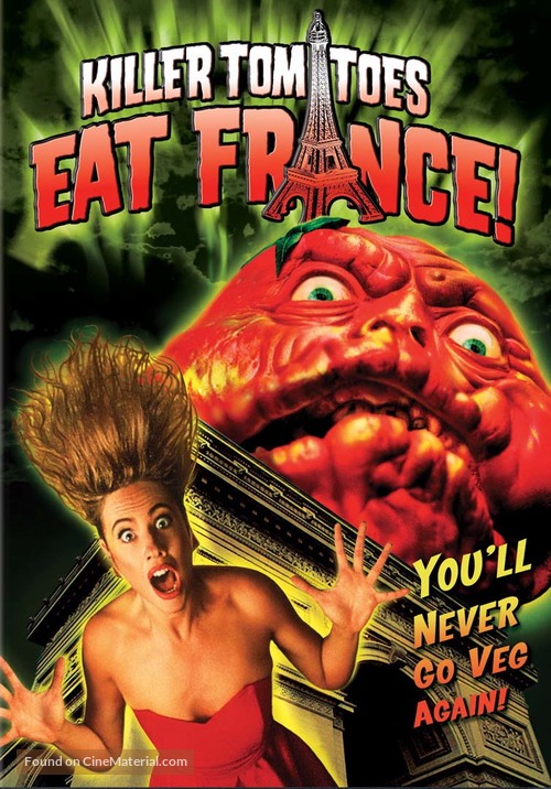 Killer Tomatoes Eat France! - poster