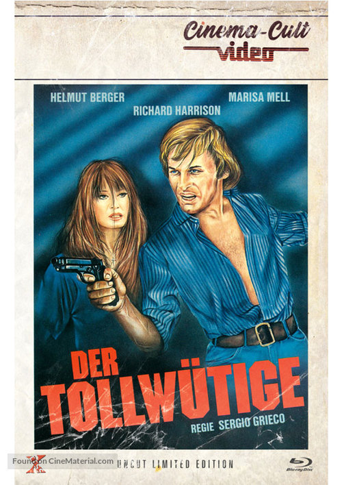 La belva col mitra - German Movie Cover