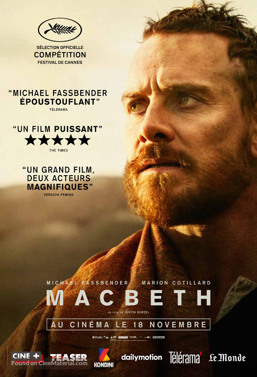 Macbeth - French Movie Poster