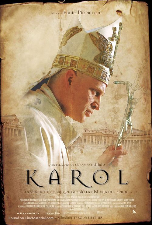 Karol, un Papa rimasto uomo - Italian Movie Poster