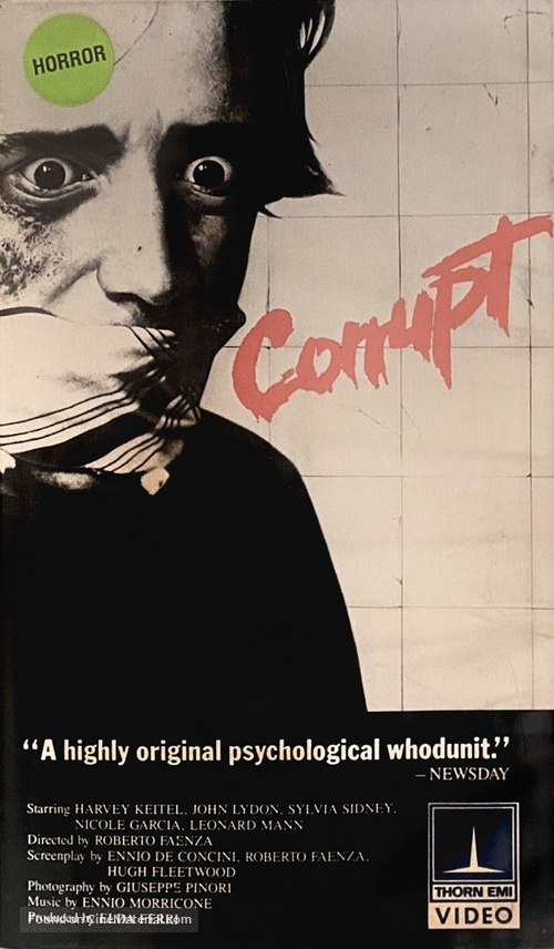 Copkiller (l&#039;assassino dei poliziotti) - VHS movie cover