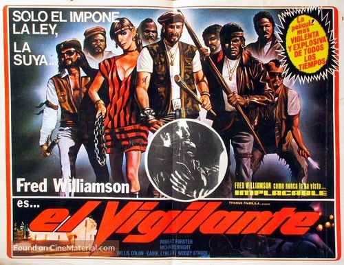 Vigilante - Spanish Movie Poster