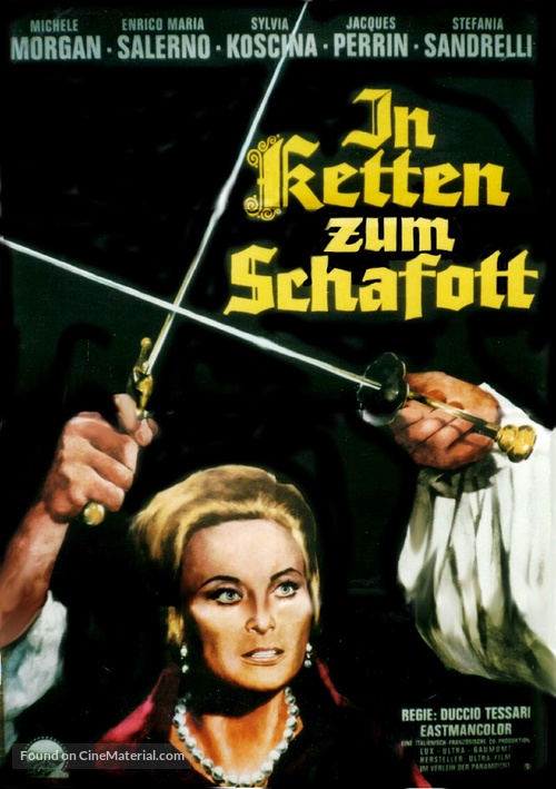 Il fornaretto di Venezia - German Movie Poster