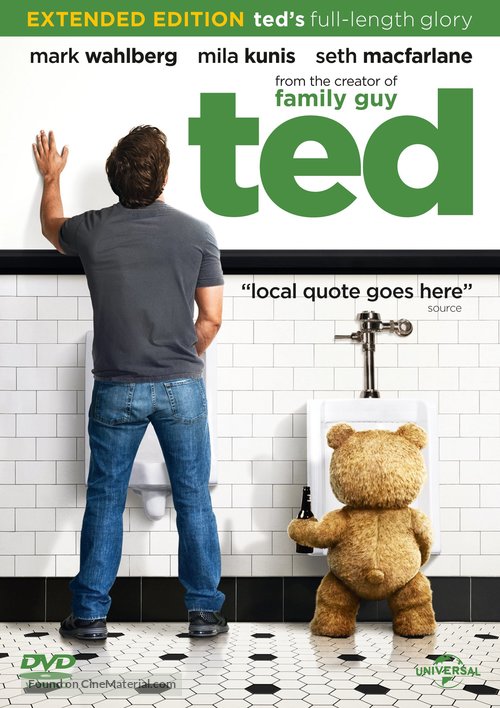 Ted - DVD movie cover