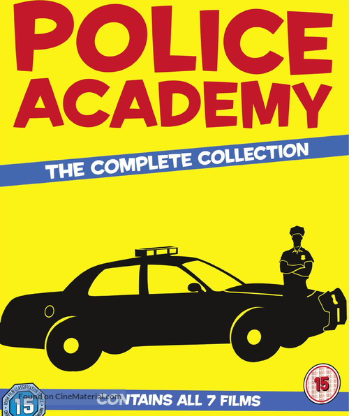 Police Academy - British Blu-Ray movie cover