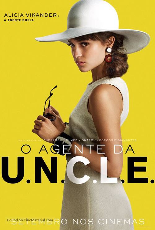 The Man from U.N.C.L.E. - Brazilian Movie Poster