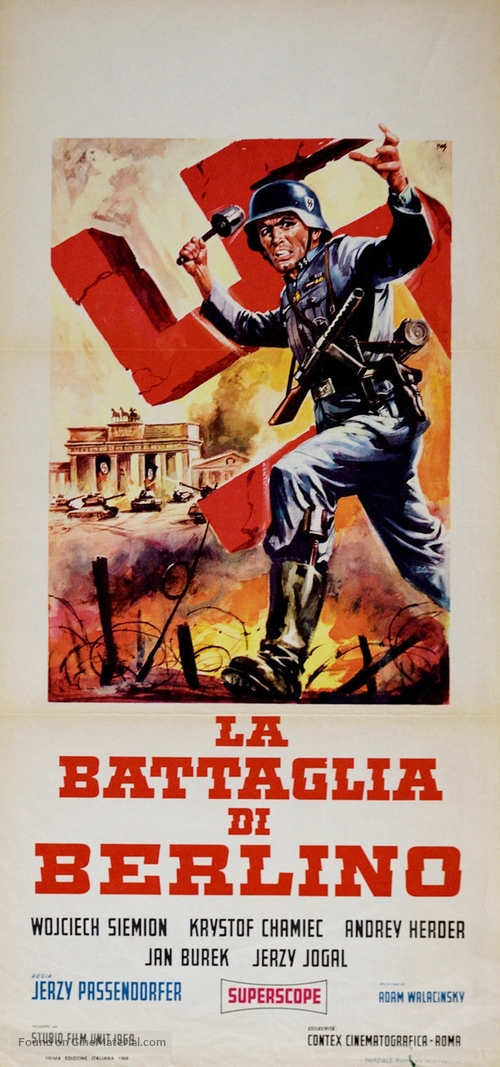 Kierunek Berlin - Italian Movie Poster