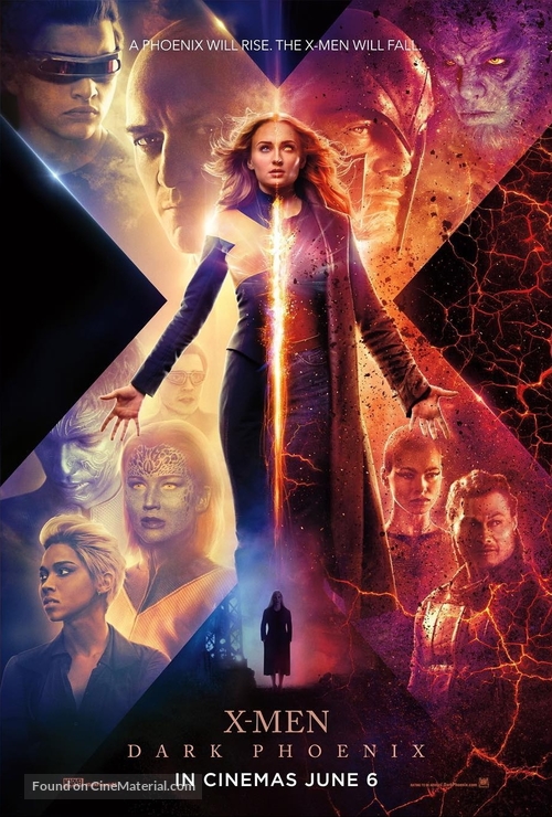 Dark Phoenix - Malaysian Movie Poster