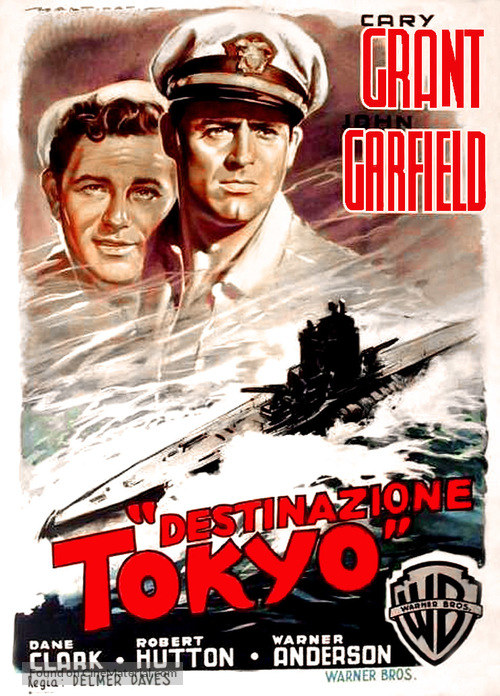 Destination Tokyo - Italian Movie Poster
