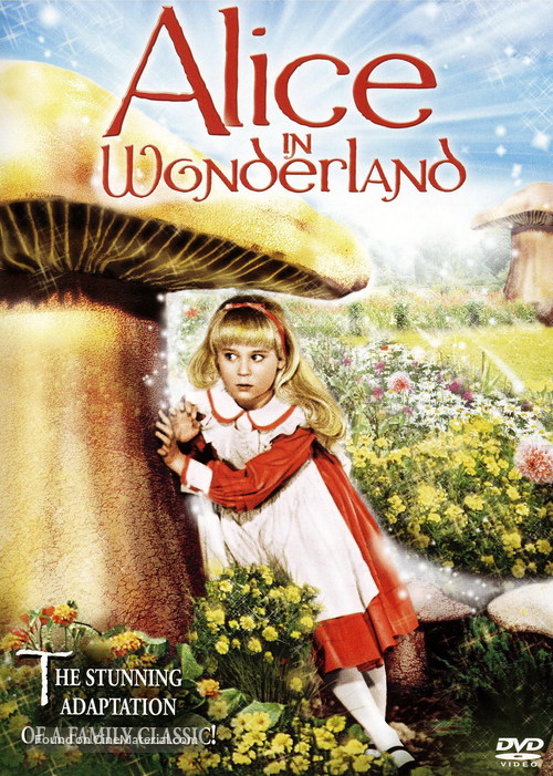 Alice in Wonderland - DVD movie cover
