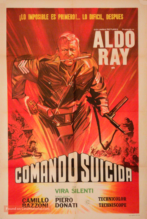 Commando suicida - Argentinian Movie Poster