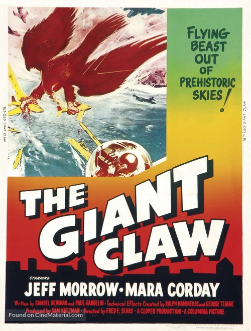 The Giant Claw - Movie Poster