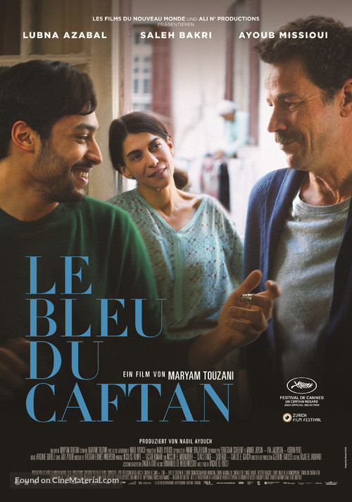 Le bleu du caftan - Swiss Movie Poster