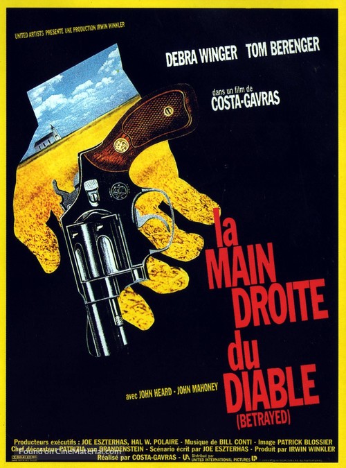 Betrayed - French Movie Poster