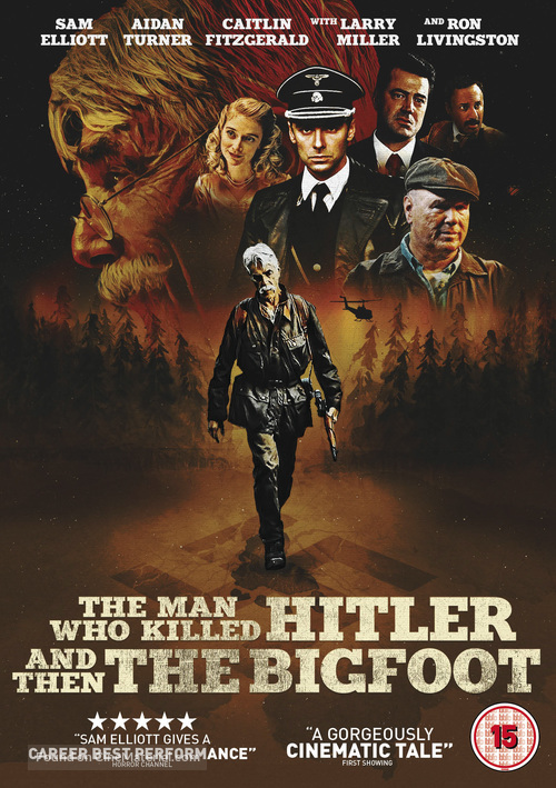 The Man Who Killed Hitler and then The Bigfoot - British Movie Cover