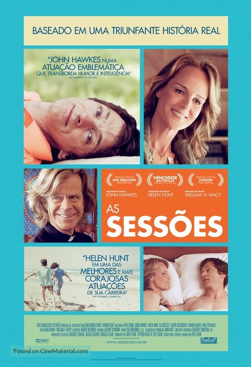 The Sessions - Brazilian Movie Poster