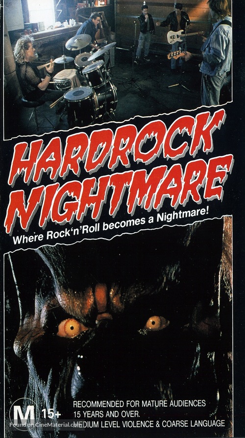 Hard Rock Nightmare - Australian Movie Cover