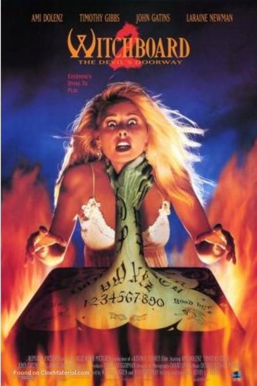 Witchboard 2: The Devil&#039;s Doorway - British Movie Poster