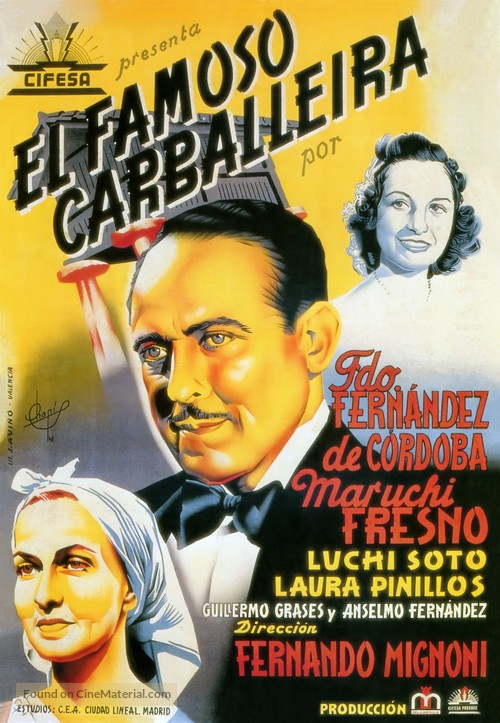 El famoso Carballeira - Spanish Movie Poster