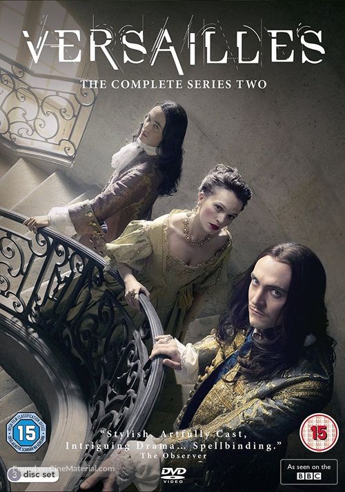 &quot;Versailles&quot; - British DVD movie cover