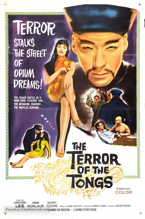 The Terror of the Tongs - Movie Poster