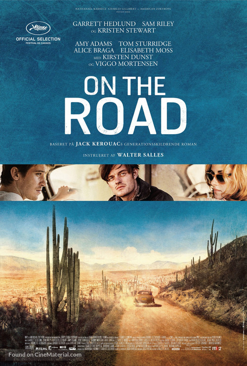 On the Road - Danish Movie Poster