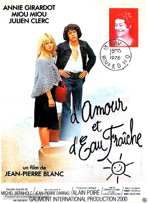 D&#039;amour et d&#039;eau fra&icirc;che - French Movie Poster