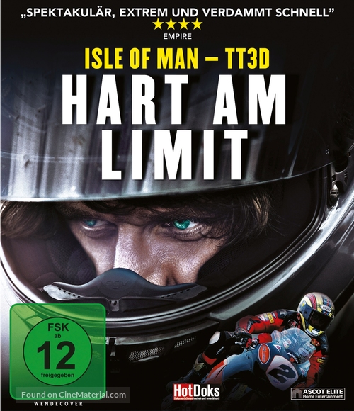 TT3D: Closer to the Edge - German Blu-Ray movie cover