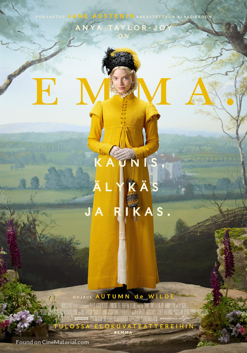 Emma. - Finnish Movie Poster