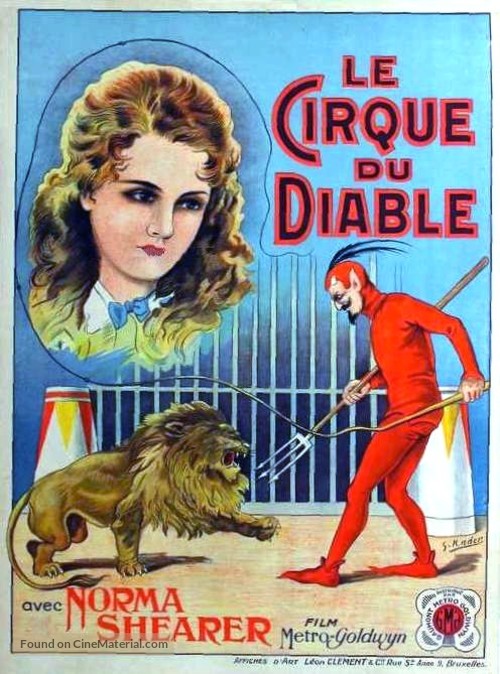 The Devil&#039;s Circus - Belgian Movie Poster