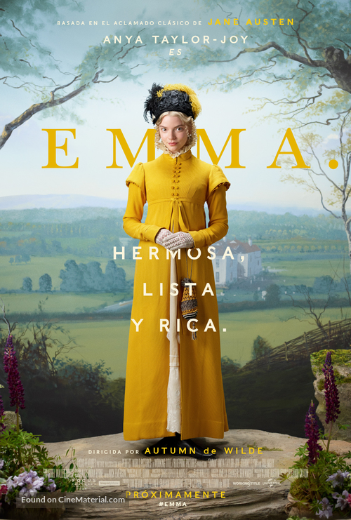 Emma. - Spanish Movie Poster